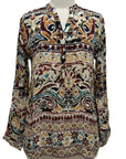 Shana SILK LONG SLEEVE PULLOVER