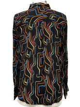 Load image into Gallery viewer, APNY LONG SLEEVE SQUIGGLE BLOUSE
