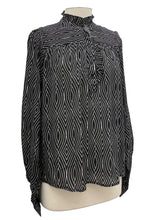 Load image into Gallery viewer, APNY HIGH NECK LONG SLEEVE BLOUSE

