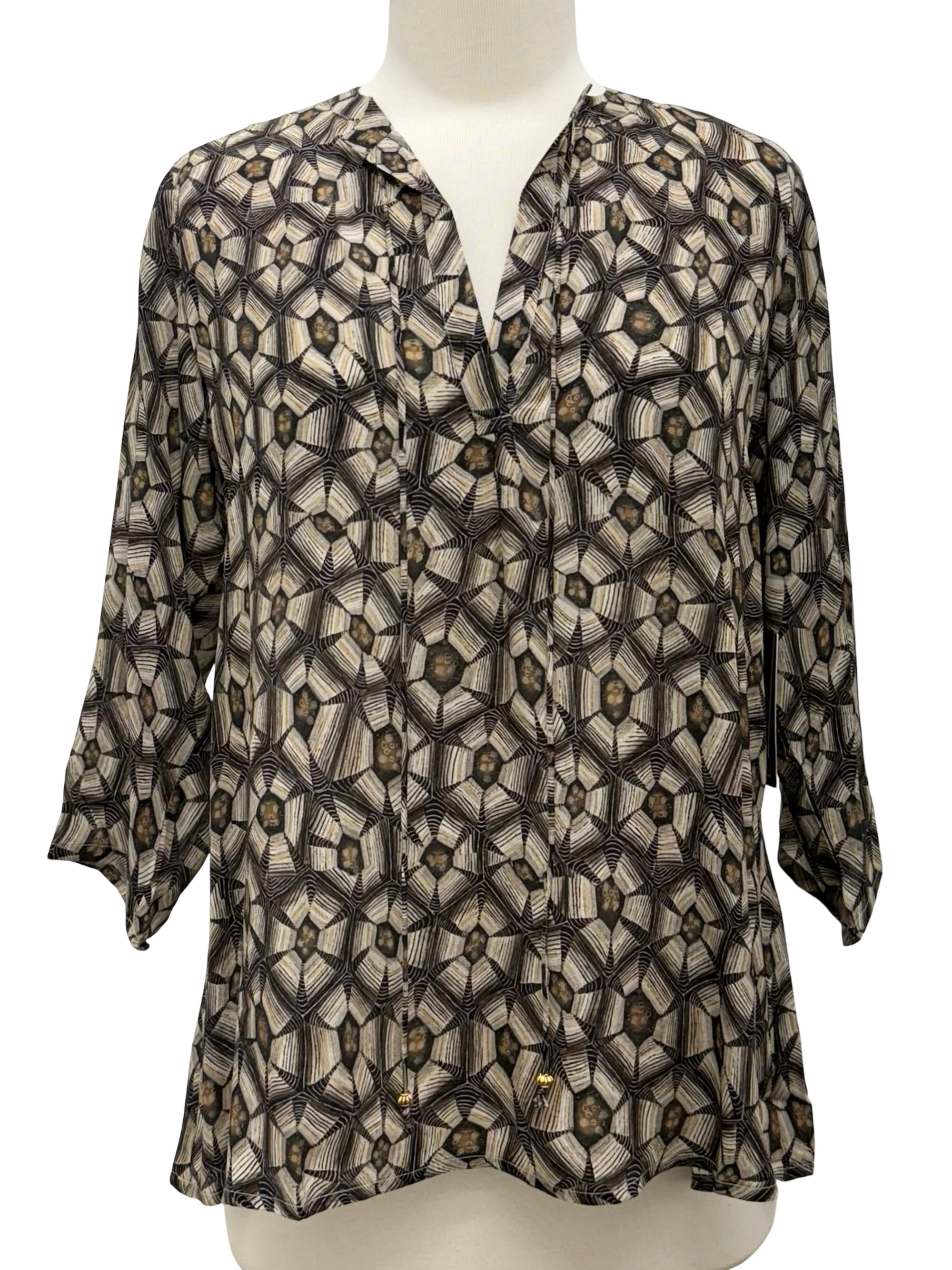 APNY VNECK PULLOVER BLOUSE