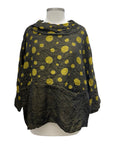 Moonlight DOT COWL PULLOVER TOP