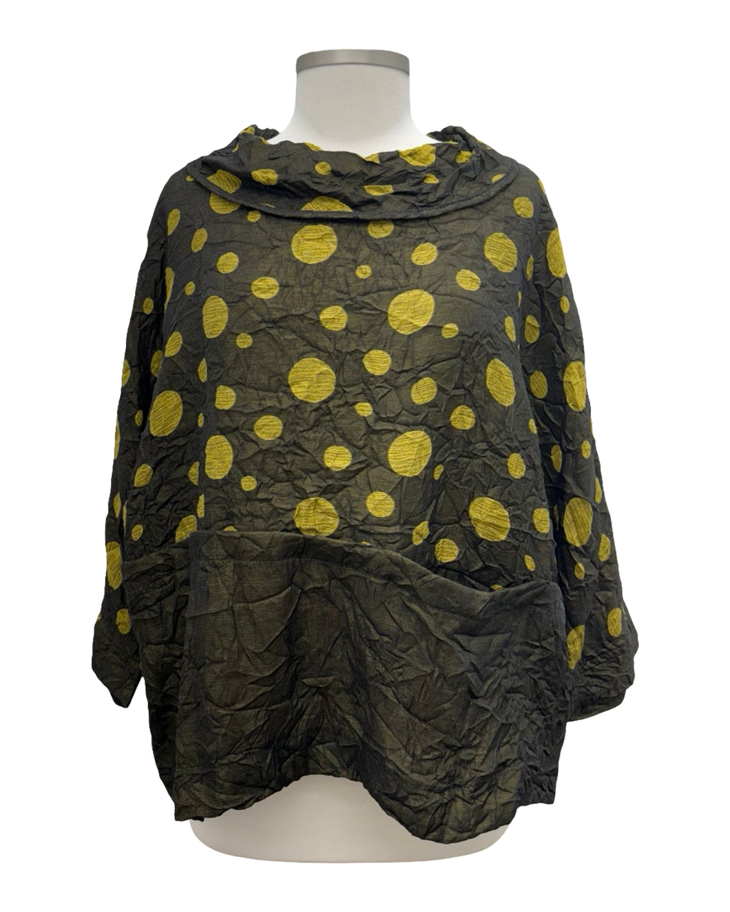 Moonlight DOT COWL PULLOVER TOP