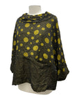 Moonlight DOT COWL PULLOVER TOP