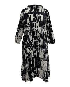 Chalet LONG SLEEVE PANEL DRESS TORI