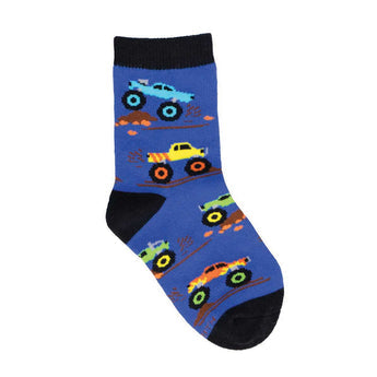 Socksmith MONSTER TRUCK SOCK KIDS 4-7 YEARS