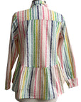 Tulip PRAIRIE LONG SLEEVE PLEAT BLOUSE - Originally $105 🔵