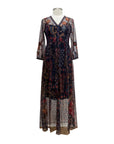 Johnny Was MESH DRESS WITH SLIP THEIA