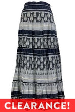 Load image into Gallery viewer, Foil LONG SKIRT PRINT PANORAMA - ORIGINALLY $113
