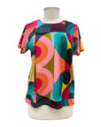 APNY SHORT SLEEVE CREW PRINT TEE