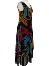 Load image into Gallery viewer, Kozan MESH PRINT V NECK TANK DRESS
