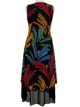 Load image into Gallery viewer, Kozan MESH PRINT V NECK TANK DRESS
