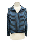 Cut Loose FLEECE COLLAR CROP TOP