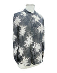 APNY LONG SLEEVE BLOUSE PRINT