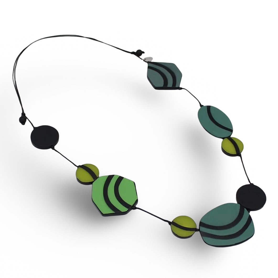 Sylca GREEN STATEMENT NECKLACE