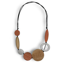 Load image into Gallery viewer, Sylca WOOD PRESLEY BRONZE NECKLACE
