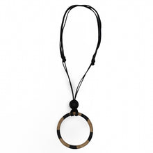 Load image into Gallery viewer, Sylca BLACK GOLD NECKLACE
