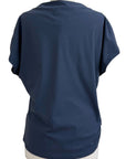 Porto SIDE RUSCH TOP - Originally $211 🔵
