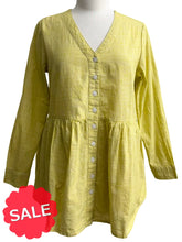 Load image into Gallery viewer, Tulip ROSALINDA CRINKLE LONG SLEEVE V - Originally $105
