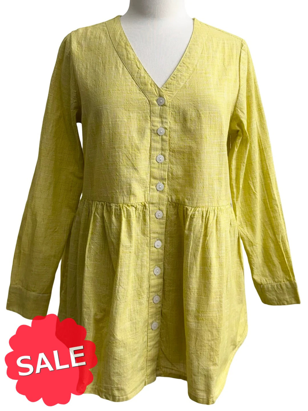 Tulip ROSALINDA CRINKLE LONG SLEEVE V - Originally $105