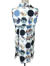Load image into Gallery viewer, Kozan SLEEVELESS COLLAR SHIRT PRINT - Originally $149
