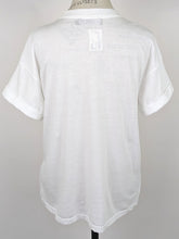 Load image into Gallery viewer, Girl Dangerous POPPY TEE VINTAGE WHITE TEE-Originally $59
