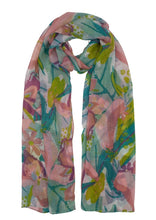 Load image into Gallery viewer, Vivante by VSA FLORAL LEAF SCARF
