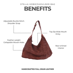 Latico STELLA WOVEN SHOULDER BAG