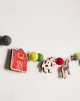 Woodsy Craft Co GARLAND BARNYARD
