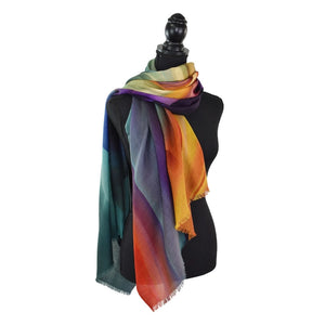 Dupata TREVISO SWIRL ABSTRACT SCARF