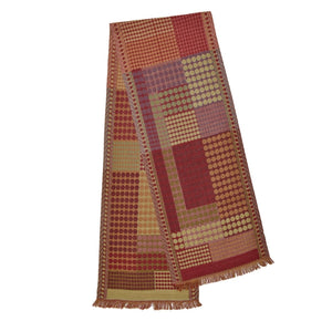 Dupata DOT RECTANGLE NARROW SCARF