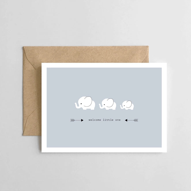 SPAGHETTI & MEATBALLS WELCOME LIL ONE CARD