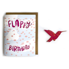 Load image into Gallery viewer, Snowmade FLAPPY BIRTHDAY CARD WITH MAGNET
