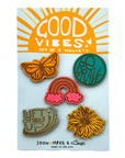 Snowmade GOOD VIBES MAGNET SET
