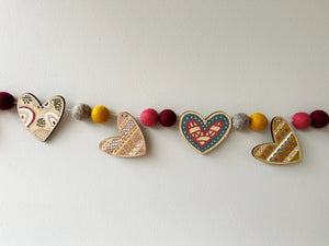 Woodsy Craft Co GARLAND HEART