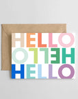 SPAGHETTI & MEATBALLS HELLO RAINBOW CARD Originally $7