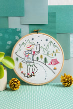 Load image into Gallery viewer, Hawthorn Handmade HIKING EMBROIDERY KIT
