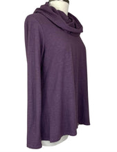 Load image into Gallery viewer, Cut Loose LINEN JERSEY COWL PULLOVER
