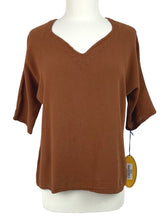 Load image into Gallery viewer, Oh My Gauze 3/4 SLEEVE VNECK BLOUSE ERIN
