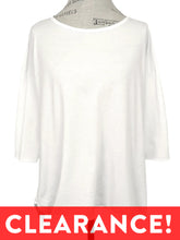 Load image into Gallery viewer, M Square SIDE SLIT TEE - Originally $129

