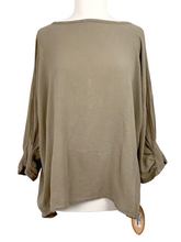 Load image into Gallery viewer, Oh My Gauze TUCK SLEEVE BLOUSE LORAINE
