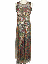 Load image into Gallery viewer, Johnny Was BITOLA MESH TANK DRESS W/SLIP
