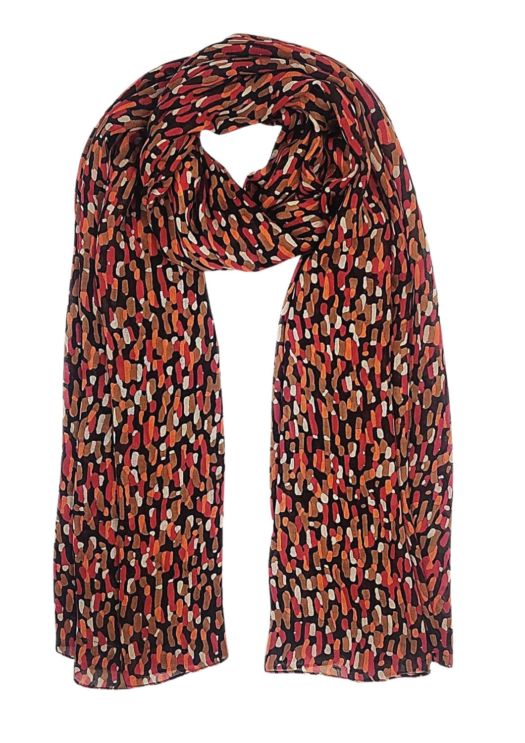 Vivante by VSA ABSTRACT DOT SCARF