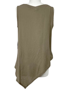 Oh My Gauze POCKET ASYMETRICAL TANK ALLIE