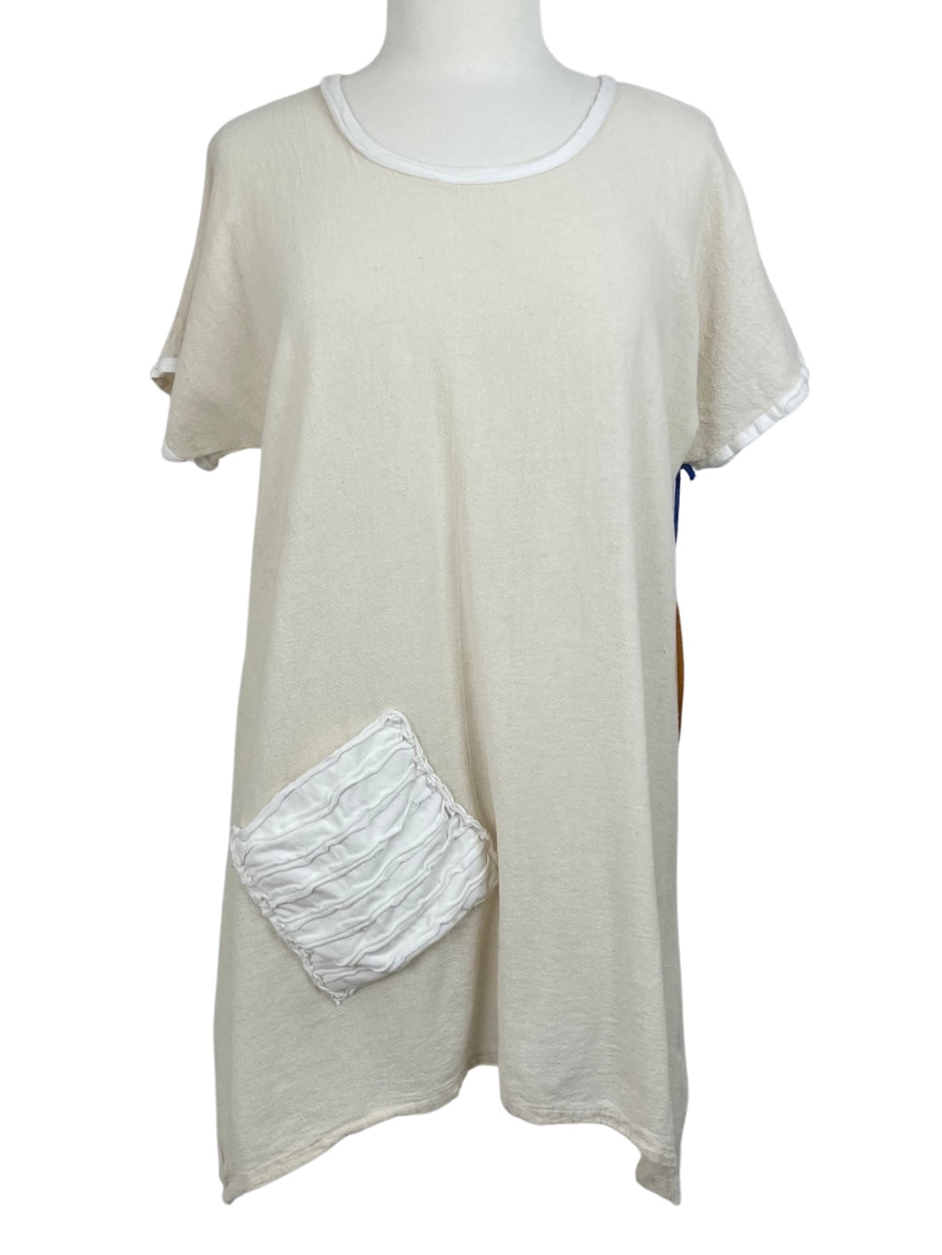 Oh My Gauze SHORT SLEEVE POCKET TEE FAITH
