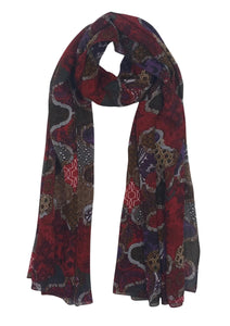 Vivante by VSA DAMASK PATCH SCARF