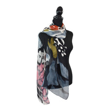 Load image into Gallery viewer, Dupata HANDPAINTED SCARF PHYLLIS
