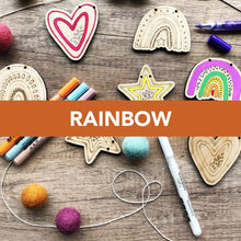 Load image into Gallery viewer, Woodsy Craft Co GARLAND RAINBOW
