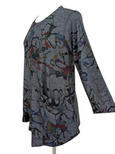 Load image into Gallery viewer, Inoah STRING TUNIC 3/4 SLEEVE TOP
