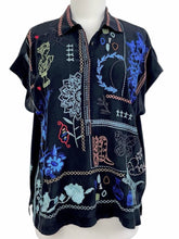 Load image into Gallery viewer, Johnny Was NAHMAD SHORT SLEEVE BLOUSE
