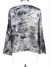 Load image into Gallery viewer, Caite LONG SLEEVE V NECK TIE DYE TEE CHARLIE
